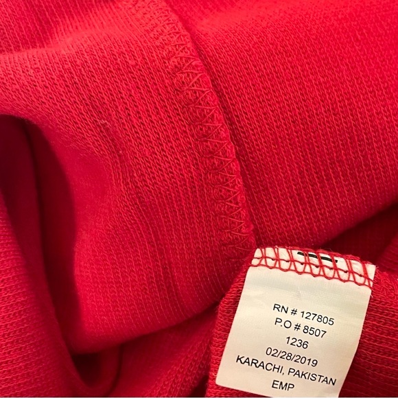 U.S. Polo Assn. Kids Red Long Sleeve Shirt - Picture 4 of 5